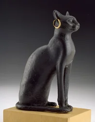 Statuette of a Cat, Sacred to the Goddess Bastet of Bubastis